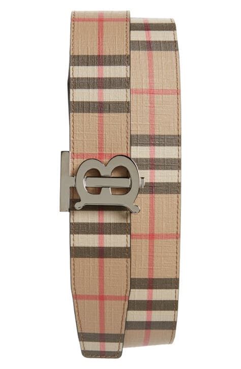 nordstrom burberry belts|burberry belt saks off 5th.